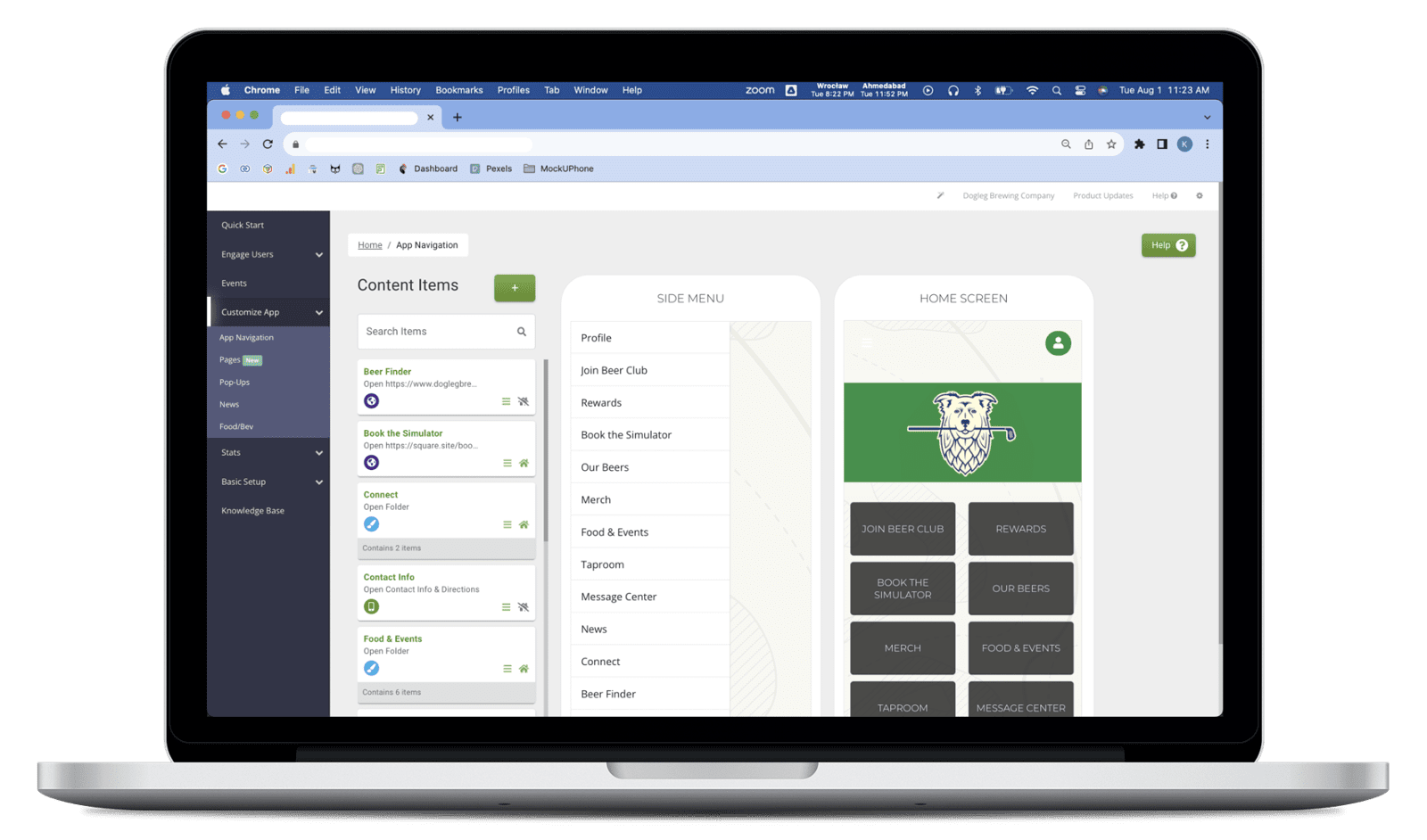 Online Dashboard For Edits